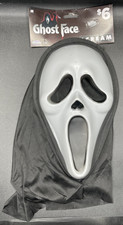 Scream GHOST FACE Adult Mask Fun World Easter Unlimited Halloween Costume 1997
