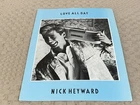 SMF6 SHEET MUSIC, NICK HEYWARD : LOVE ALL DAY