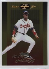 1996 Leaf Limited Gold Fred McGriff #37 HOF 03o8