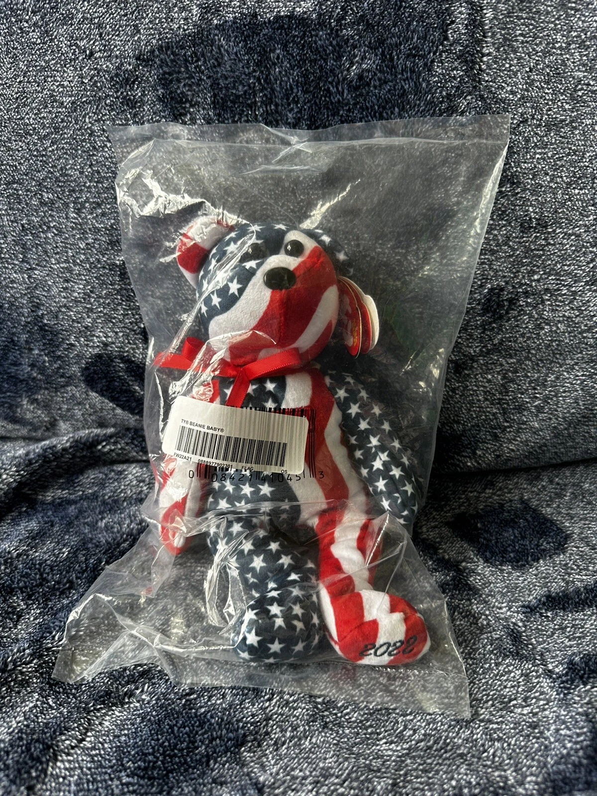 Supreme Ty FW22 USA Flag Beanie Baby   Multicolor