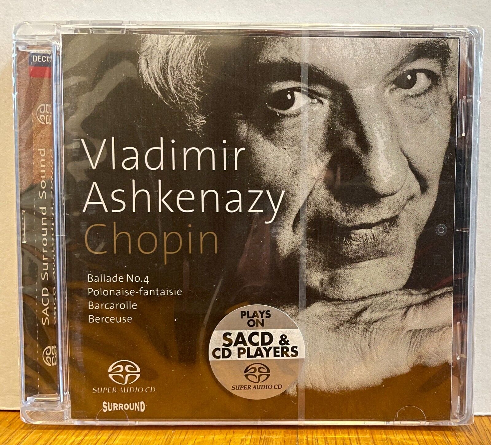 Chopin: Piano Works - Ashkenazy - Decca SACD, SEALED