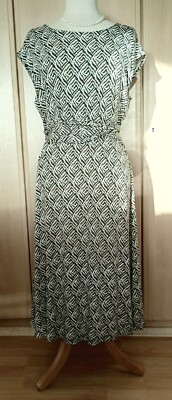GERRY WEBER Jerseykleid Viskose Gr. 42 NEU