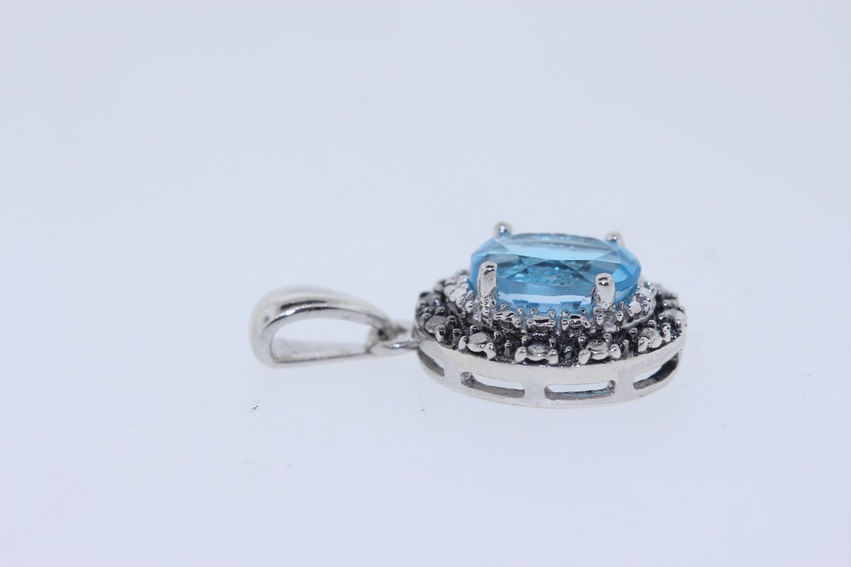 SILVER ブルートパーズ ダイヤ 10.0 0.02 BLUE TOPAZ RING(2JR0507)K10 リング｜スタージュエリー公式