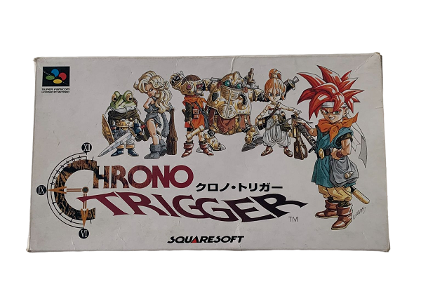 Chrono Trigger w/Box Tested Nintendo Super Famicom SFC SNES SQUARE
