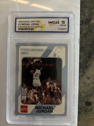 Michael Jordan North Carolina Card EBay