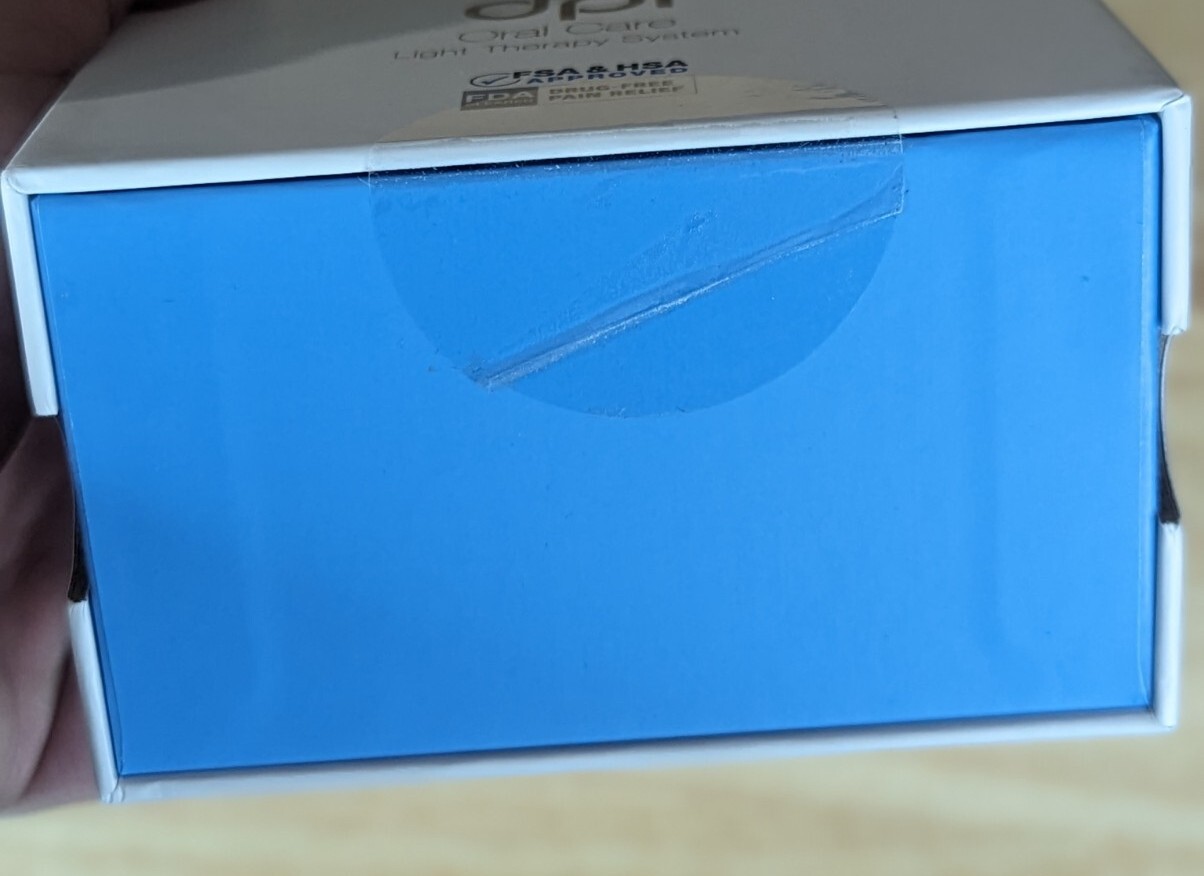 NEW DPL® Oral Care NonUV Blue Light Therapy System Sealed *Box