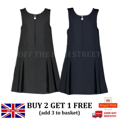 EX NEXT Grey School Pinafore NEW Bargain