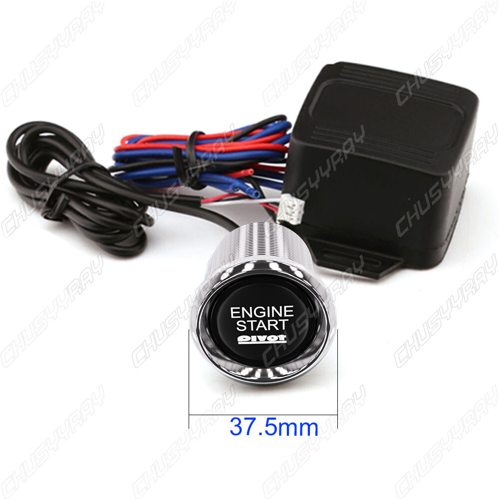 Universal 12V Engine Push Start Button – Ignition Starter Switch For Tractors, Diggers, Trucks & More 3 thumbnail image