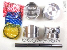 Upgraded Piston/Premium Ring Kit (.25mm) for 85-95 Toyota 2.4L SOHC 8V 22RE/C