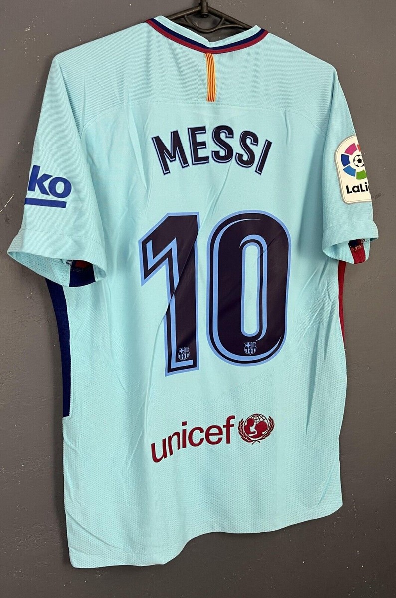 PLAYER ISSUE MEN'S LEO MESSI FC BARCELONA 2017/2018 FOOTBALL