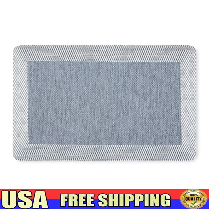 Anti-Fatigue Kitchen Mat Non-Slip SBR Backing Water Stain Resistant Floor Mat US