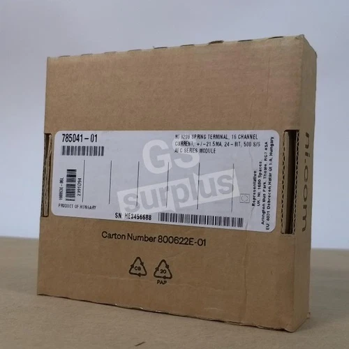 NI EMERSON 198853E-06L / NI 9208 (New)