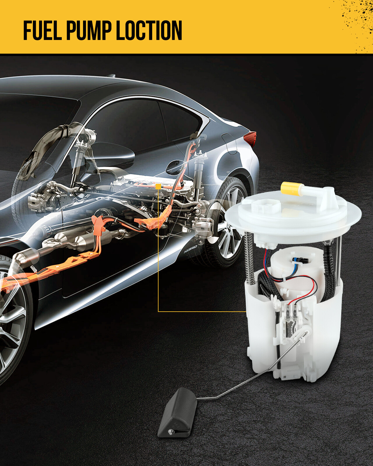 Fuel Pump Assembly for GMC Sierra 1500 Chevrolet Silverado 1500 2007 2008 E3732M