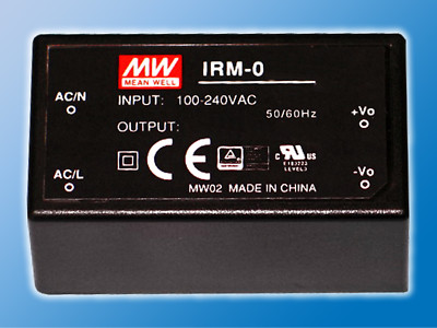 Mean Well PCB Schaltnetzteil Modul | IRM-05-12 | 12VDC | 0,42A | 5W | Trafo