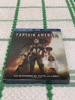 Captain America: The First Avenger - Blu-Ray + DVD + Digital Copy Neu