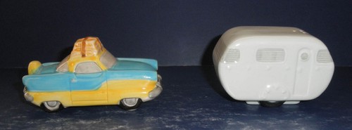 Fitz & Floyd Omnibus American Roadside Touring Coupe Shakers-New in Box-2050/249 - Picture 3 of 6