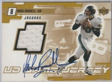 2000 Upper Deck MARK BRUNELL SSP Auto & Jersey!!! UW Jaguars