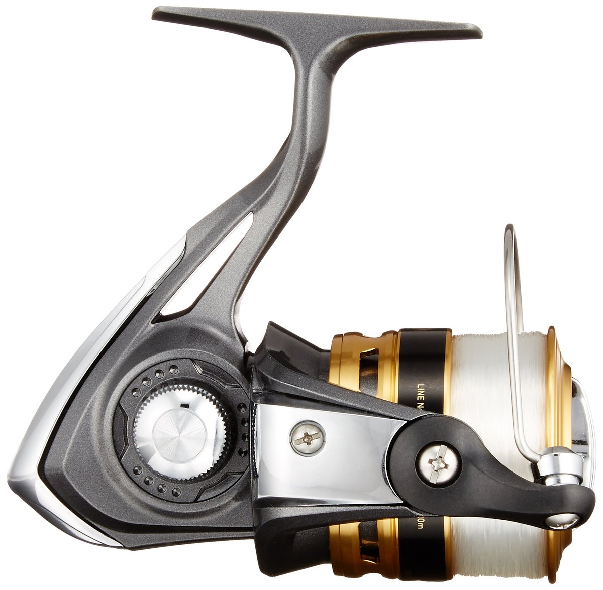 Daiwa 16 JOINUS 3000 Spinning Reel with Fishing Line Gold Black