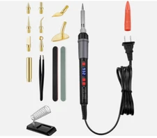 3D Printer Smoothing Tool Kit,14 PCS 3D Printing Modify Finishing Tool, 80W LCD 