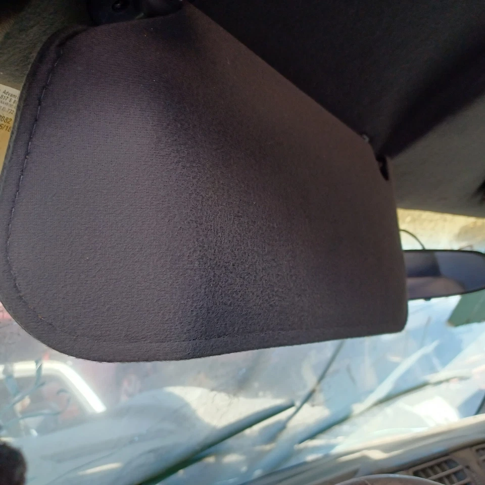 Chevy S10 Blazer GMC Sonoma S15 2003 par de parasoles tela gris oscuro Foto 2 de 4