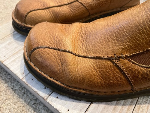 Dr Martens Tevin Brown Leather Loafers Mens Size 9 M Slip On Casual Shoes - Picture 3 of 9