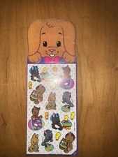 Vintage Mello Smello Scratch Smell Stickers Bunny Easter Egg Chicks Sealed
