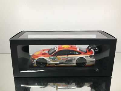 NOREV BMW M4 DTM 2016 MTEK SHELL #18 AUGUSTO FARFUS -1:18- GOOD IN DEALER BOX