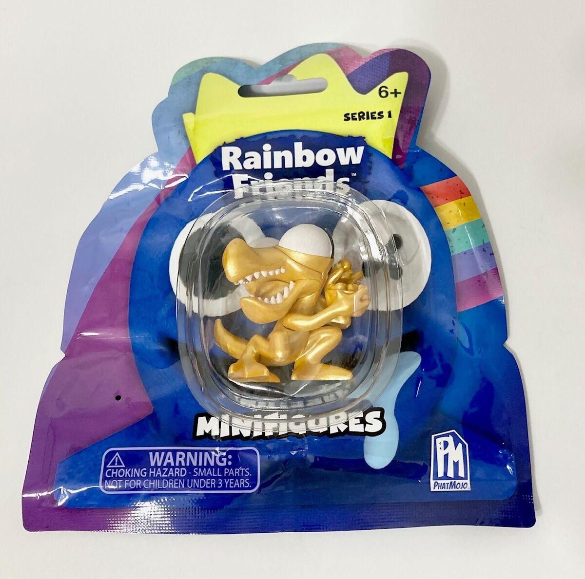 OFFICIAL Rainbow Friends Mystery Bag Mini Figure Gold Orange Monster CHASE  RARE