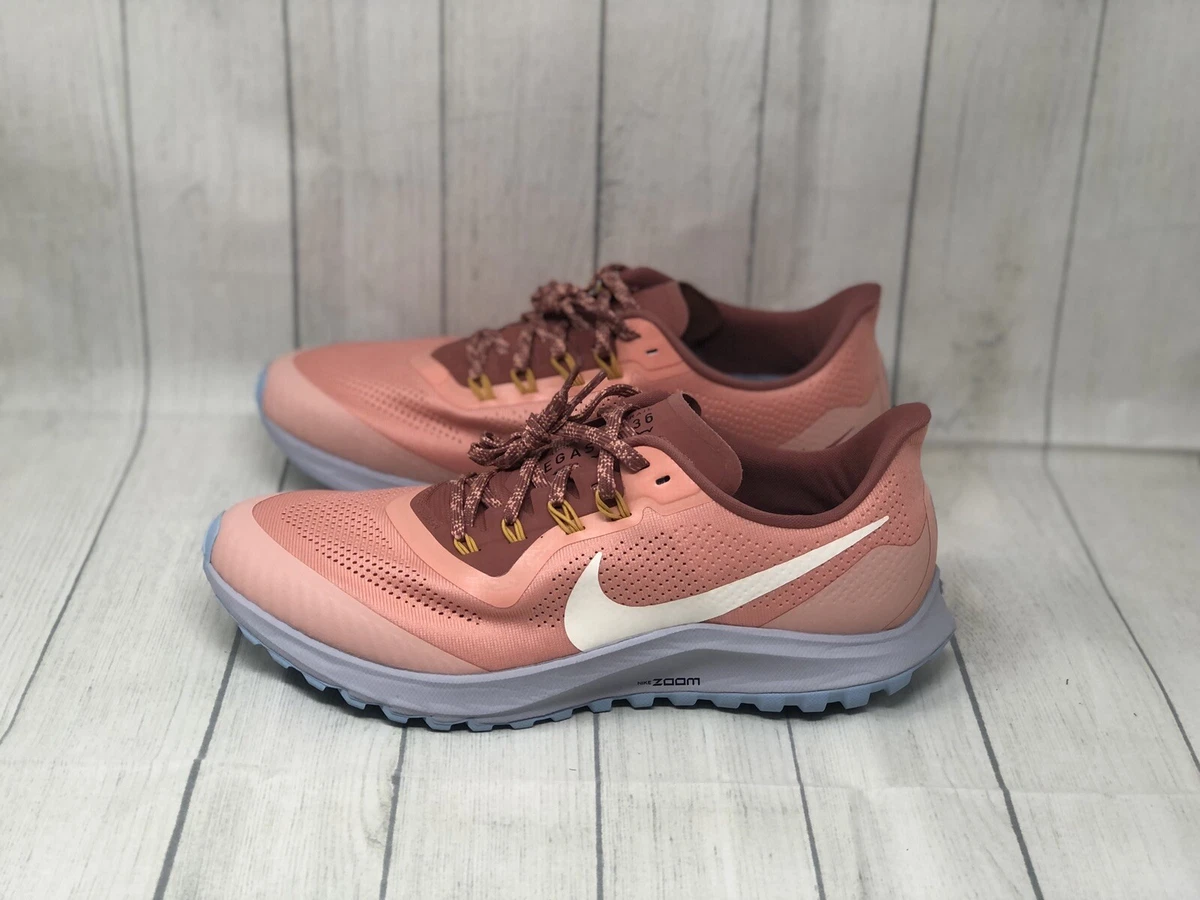 Women's nike air zoom top pegasus 36 trail wood pink