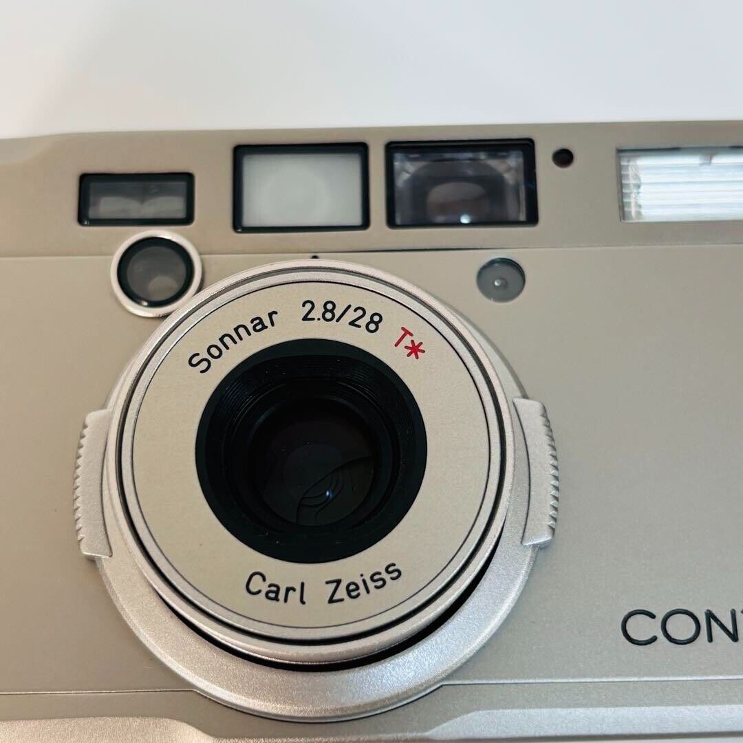 Contax Tix Carl Zeiss Sonnar 28mm f2.8 Film Camera JAPAN | eBay Contax Tix Carl Zeiss Sonnar 28mm f2.8 Film Camera JAPAN | eBay