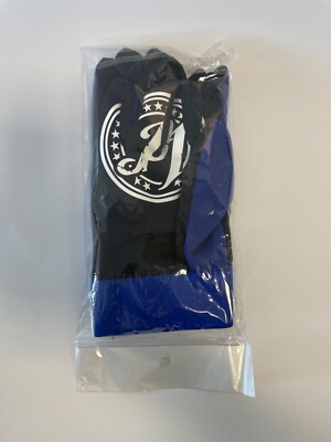 Authentic AJ Styles Wrestling Gloves. Black & Blue Replica Set