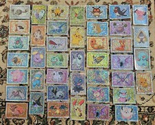Rare 2005 Merlin Pokemon Holographic Stickers X42 Inc Charizard