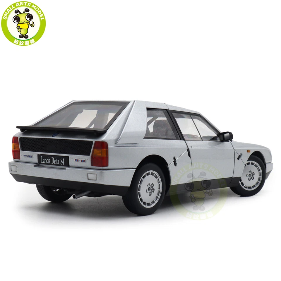 1/18 Lancia Delta S4 AUTOart 74772 Gris Diecast Modelo Coche Regalos para Amigos Foto 4 de 4