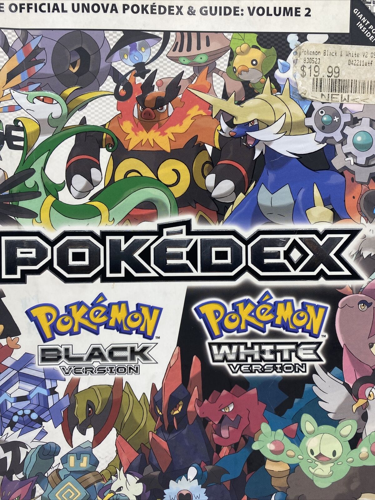 Buy Pokemon Black and White Versions: The Offical Unova Pokedex & Guide,  Volume 2 Official Unova Pokedex & Guide v. 2 by The Pokemon Company  International Inc With Free Delivery