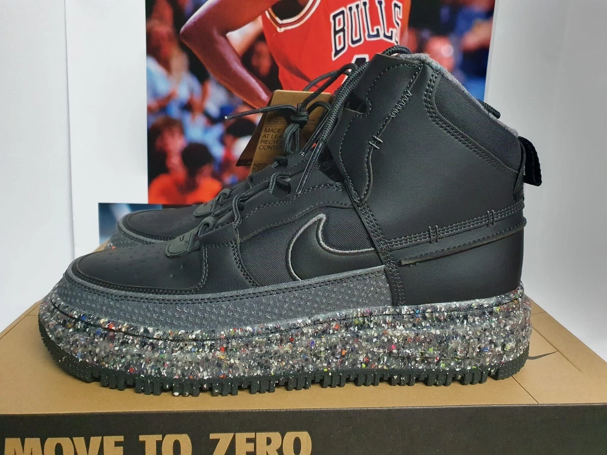 Nike AIR FORCE 1 HIGH BOOT CRATER Dark Smoke Grey UK 8.5 EUR 43