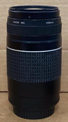 CANON EF 75-300mm f/4-5.6 III USM ZOOM LENS- USED. | eBay