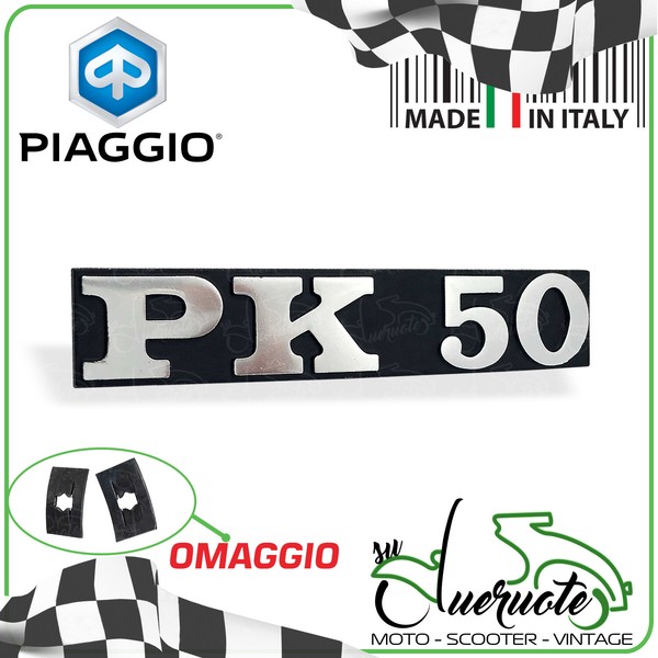 Platte Seite Motorhaube Geschriebenes Emblem FüR Vespa Pk 50 1982-1984 V5X1T-image