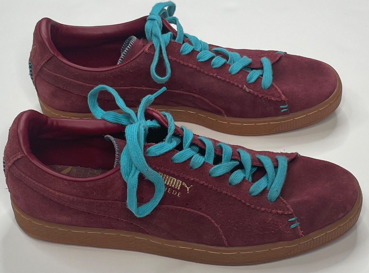 Size 9.5 - PUMA Suede Classic Crafted Red for sale online | eBay
