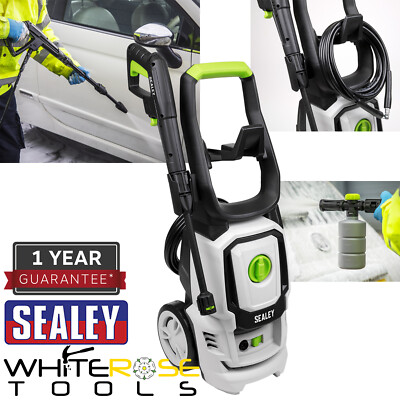 Sealey Hochdruckreiniger 130bar 420L/h mit TSS & Rotablast  Düse