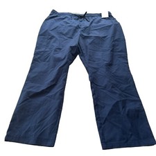Jaanuu Medical scrub pants Stretch Navy Blue Drawstring Elastic Waist 2XL NWT
