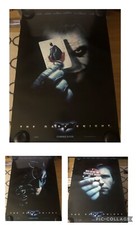 THE DARK KNIGHT Original DS Double Sided 27x40 Movie Poster Character SET Joker