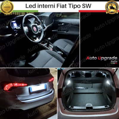LED Interni Targa Per Fiat Panda 312 Cross Plafoniera Singola - Foto 12