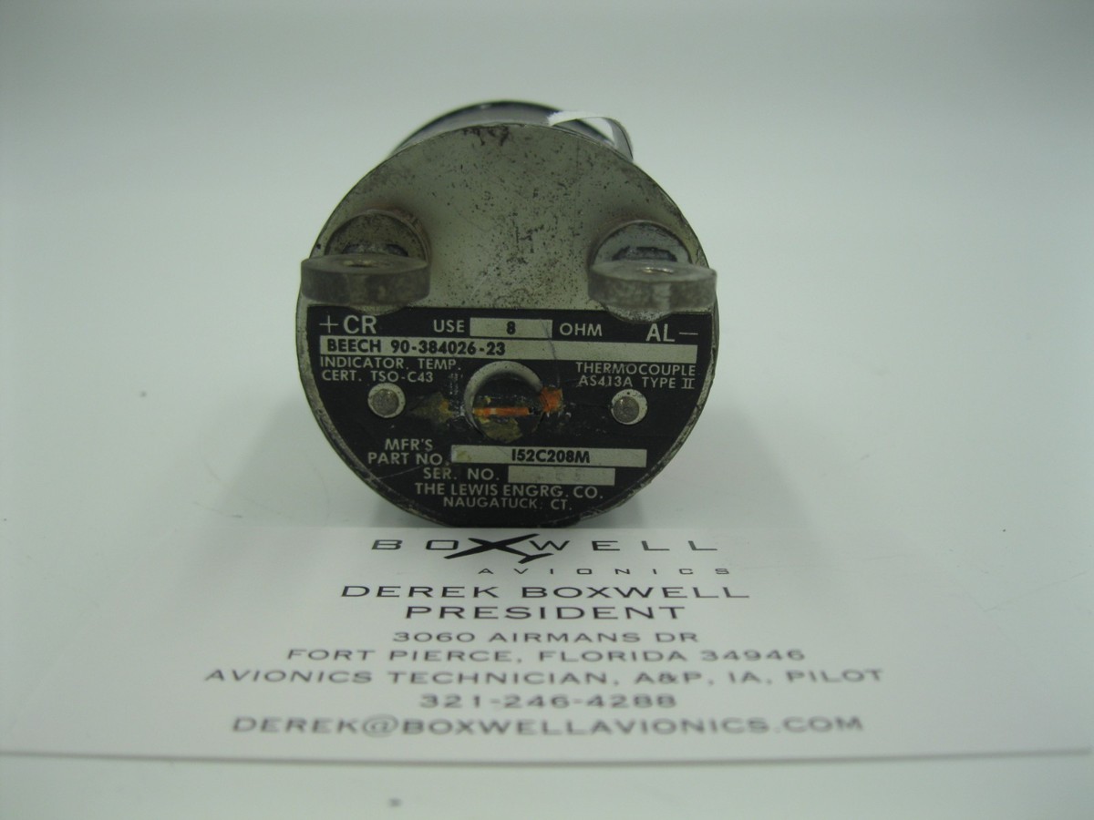 Lewis Engineering ITT Indicator 90-384026-23 152C208M | eBay
