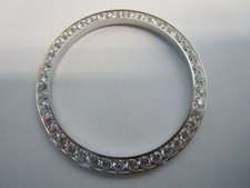 Lunetta bianca GP CZ per Rolex Datejust 126300,126334 41 mm