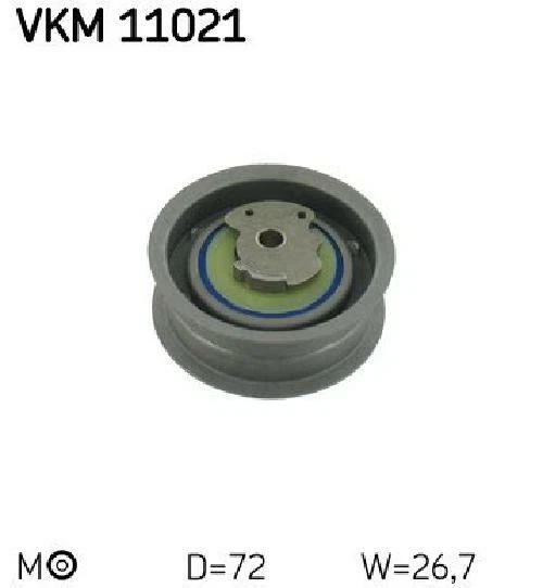 Original SKF Spannrolle Zahnriemen VKM 11021 für Audi Seat VW - Bild 1 von 1