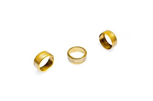 SMY For 15-21 Subaru WRX / STI Climate Control Gold Knob Covers - SMYCCK-GOLD - Picture 2 of 2
