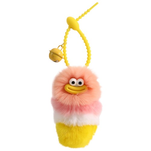 Cute Cartoon Plush Doll Keychains Cartoon Model Pendant Keyring for Birthday - Picture 4 of 16