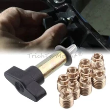 For Harley Street Electra Glide Fairing Brass Thread Cutting Inserts Repair Kit