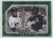 2020 Gallery Master and Apprentice Green /250 Luis Robert Frank Thomas HOF 0wp8