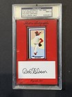 2014 HA Originals 1941 Mini BOB GIBSON 62/100 PSA/DNA 9 MINT HOF Cut AUTO GRADE